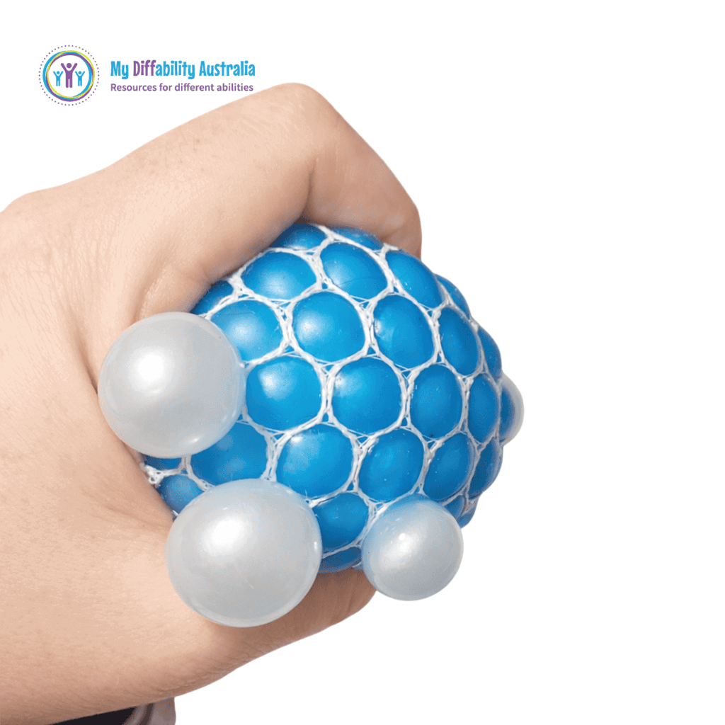 Squish Colour Ball Pearl Blue