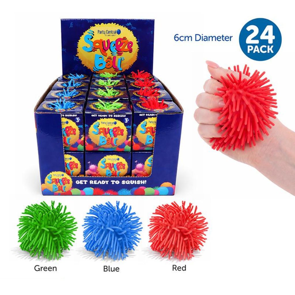 Squish Squeeze Stress Ball Fuzzy
