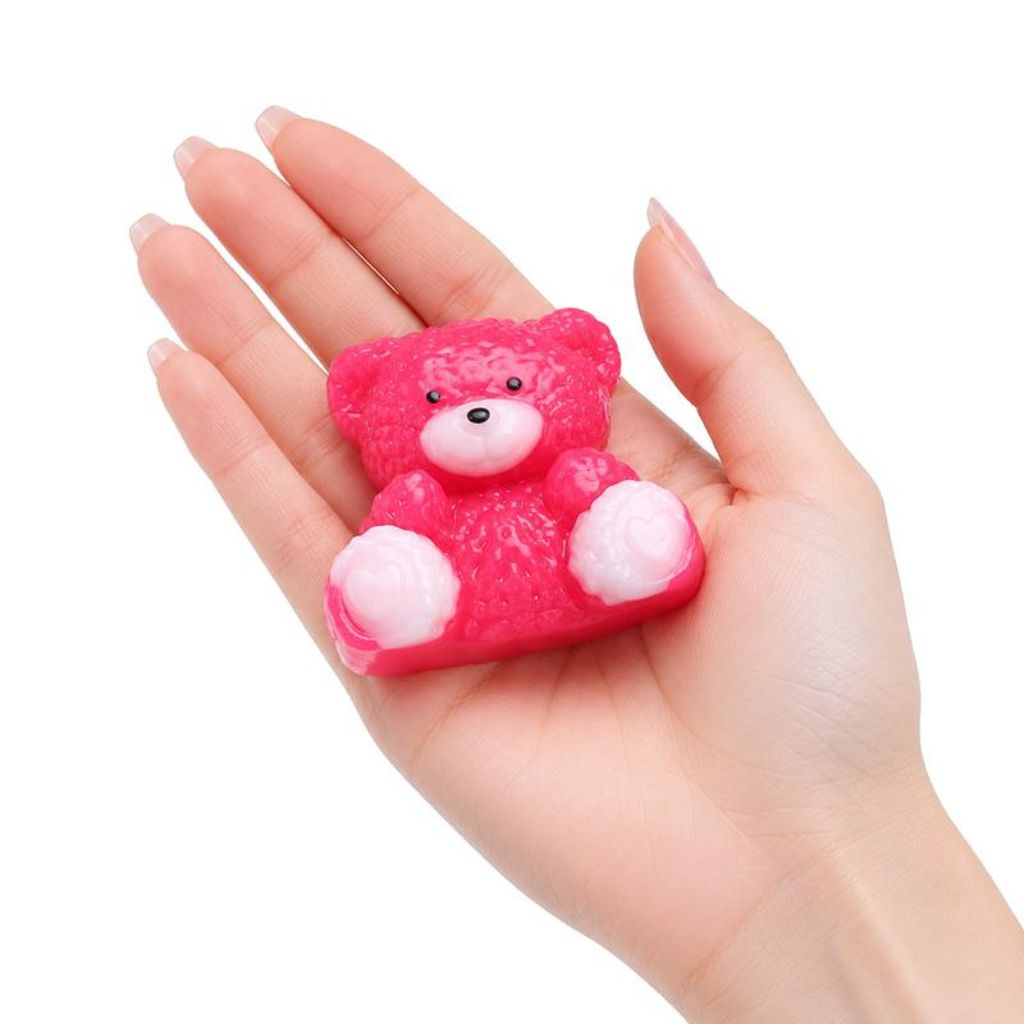 Squishy Squeeze Animal Series Bear in a hands palm