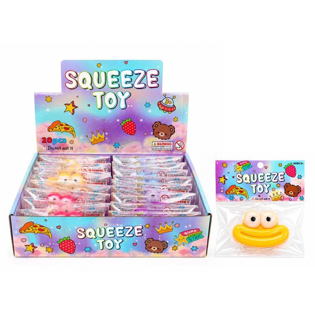 Squishy Squeeze Animal Series Frog Googly Eye