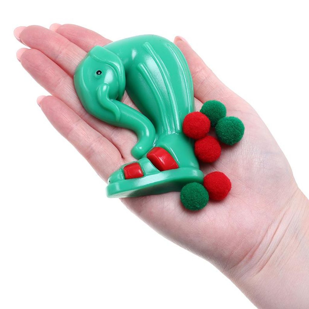 Squishy Squeeze Animal placed in a hands palm