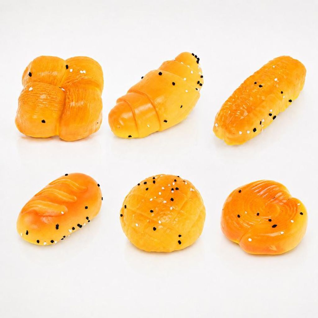 Squishy Squeeze Bakery Series Bread 6 Assorted