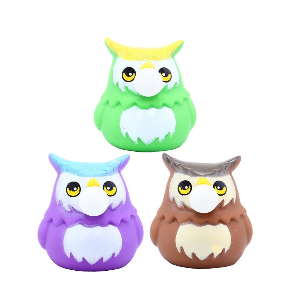 Squishy Squeeze Bubble Owl