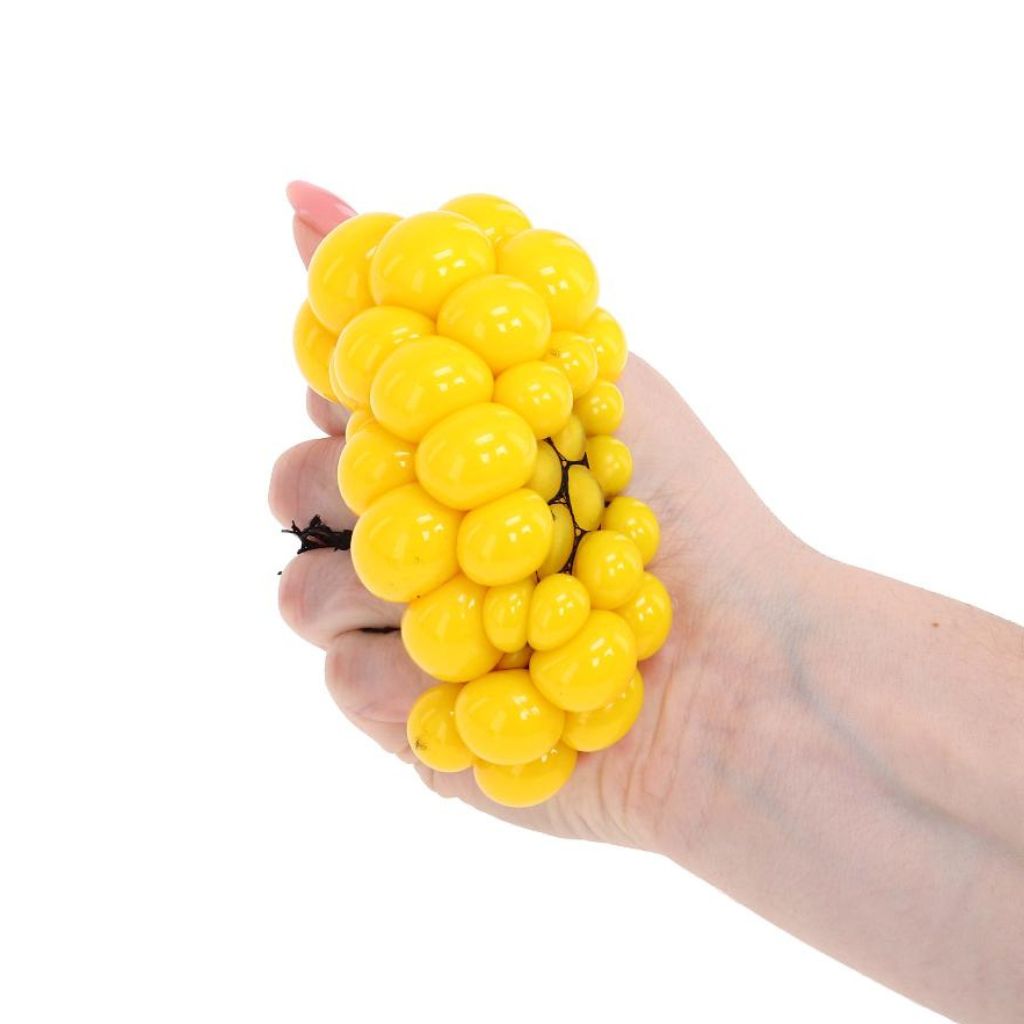 Squishy Squeeze Stress Ball Mesh Yellow