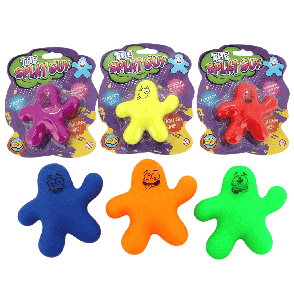 Stress Splat Guy on card