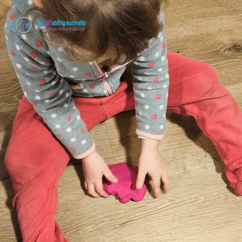 Super Light Moulding Clay Used by a kid