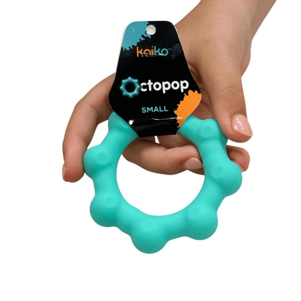 Teal Octopop Quiet Wearable Satisfying