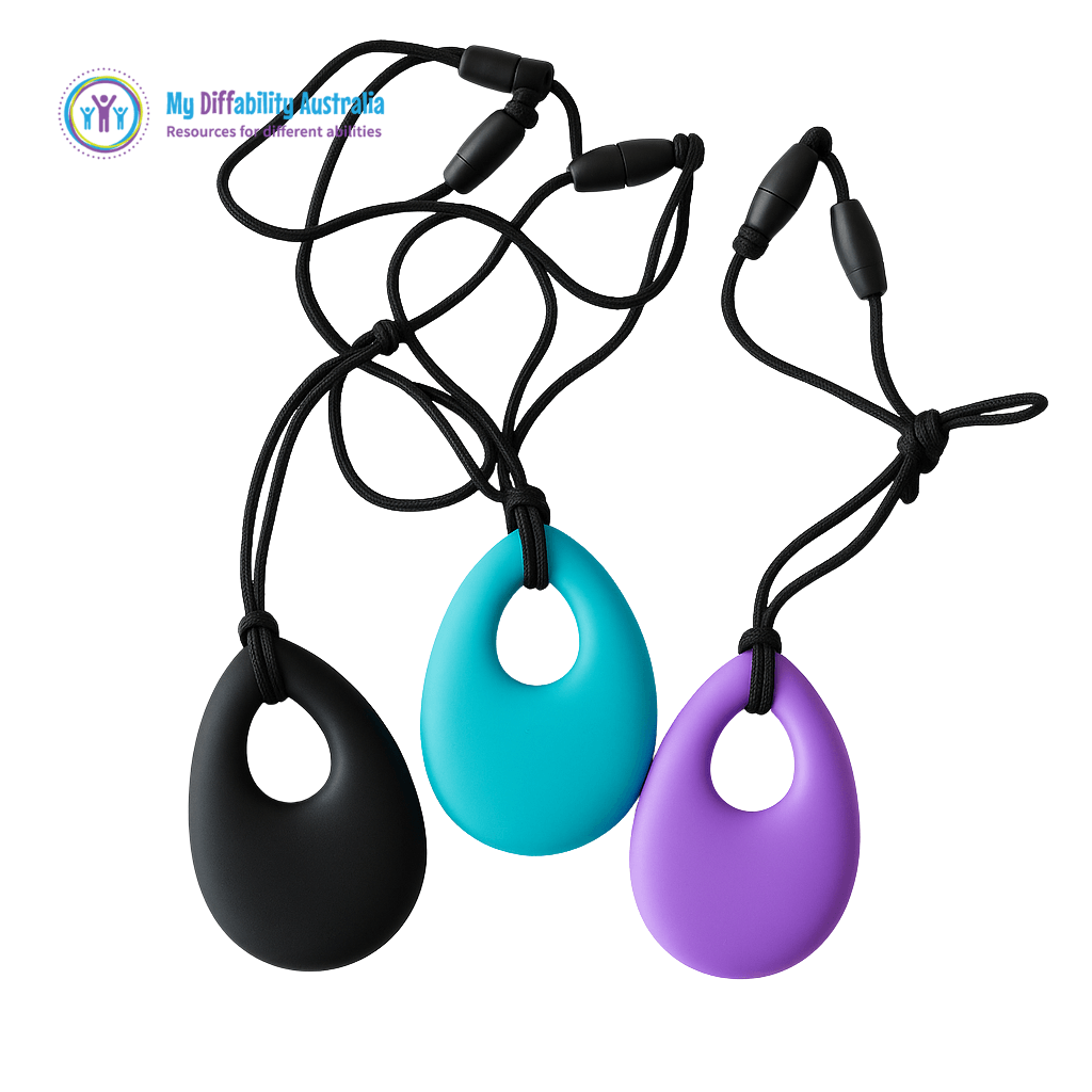 Tear Drop Necklace Fidget