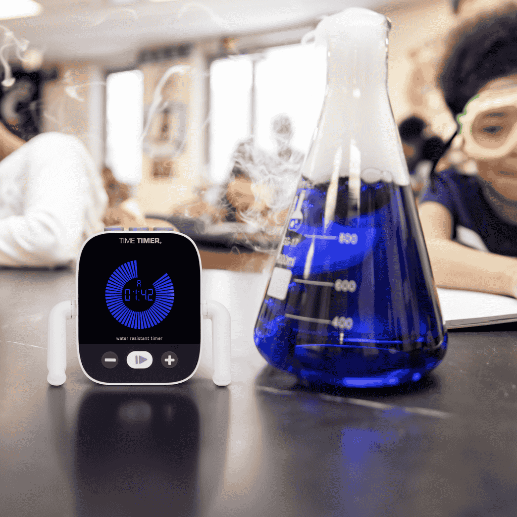 Time Timer ELEMENT Used In the school laboratory