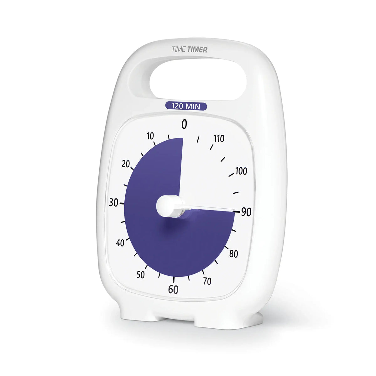 Time Timer Plus 120 Min Front Side View