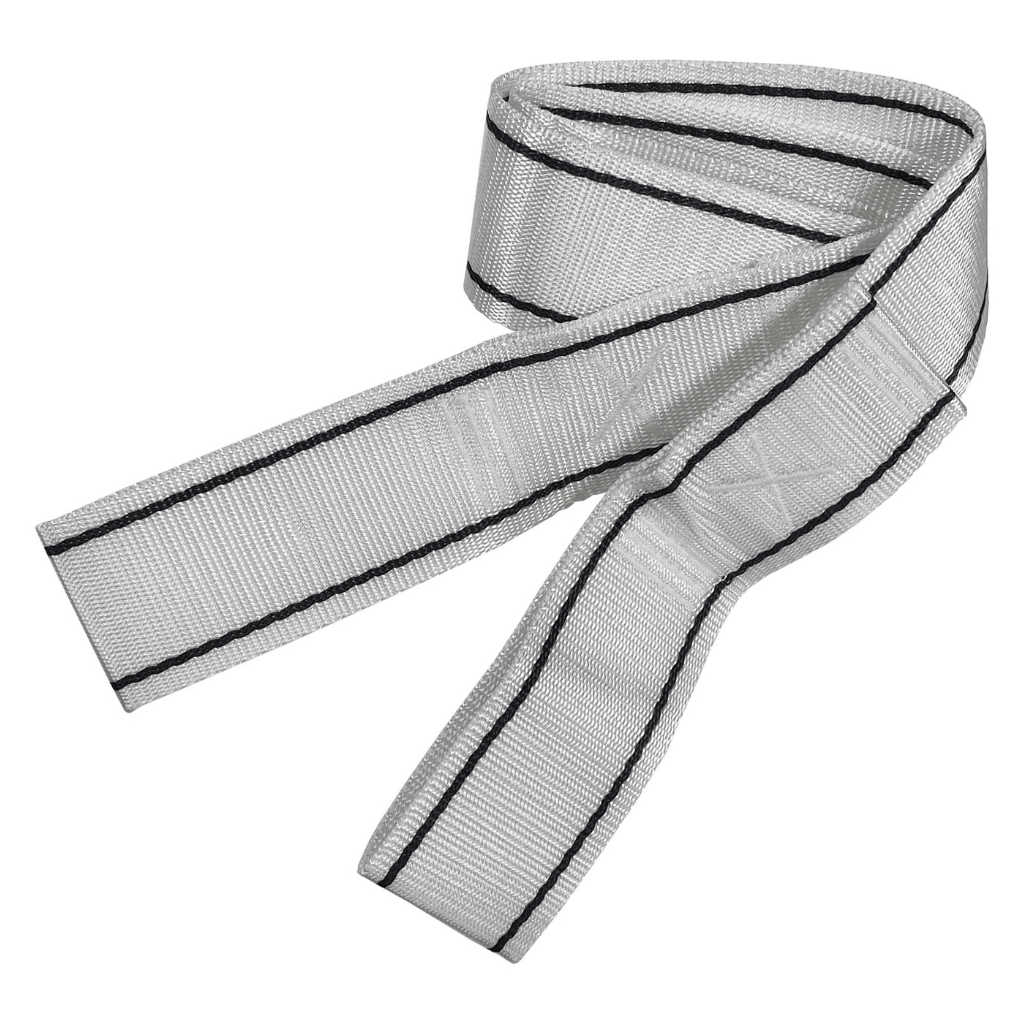 White belt with black stripes