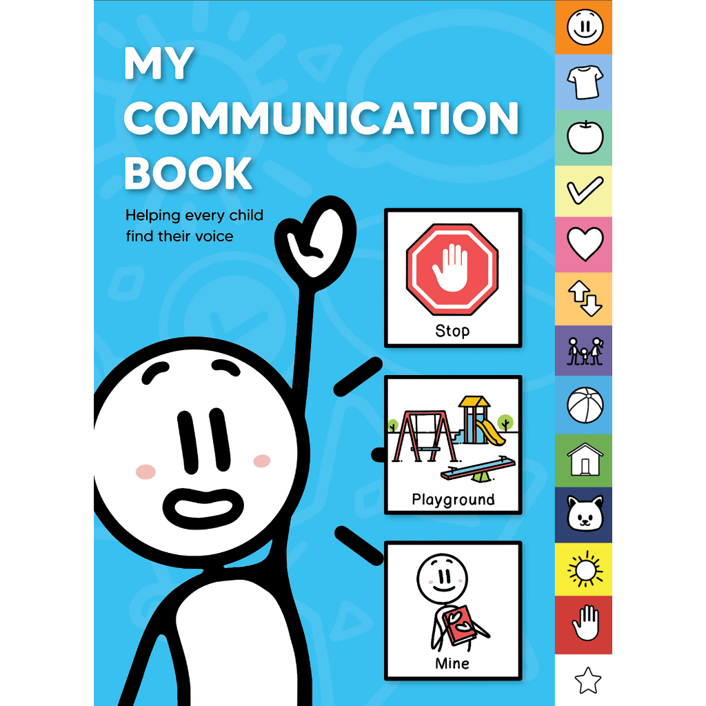 Communicate Book My Communication Book I AAC Visual Support Tool I NDIS Provider - My ...