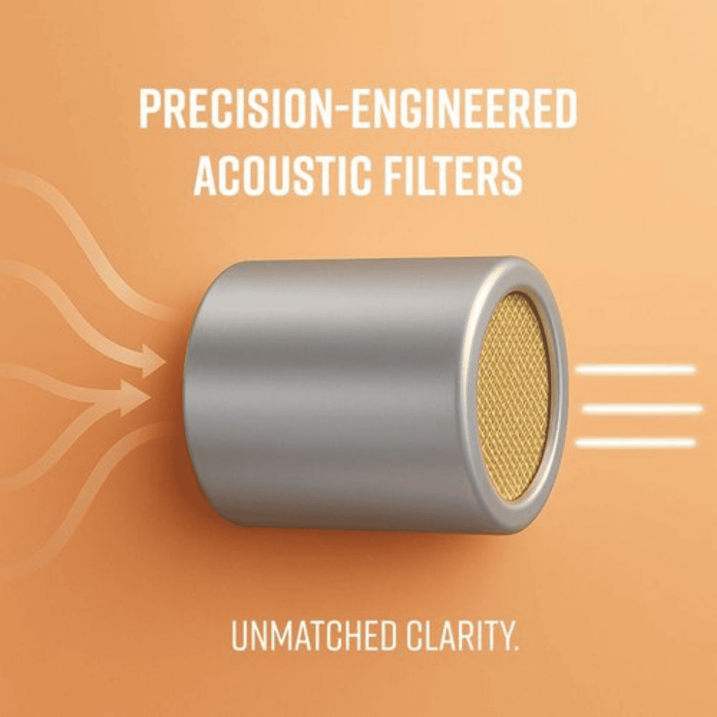 Vibes High Fidelity Earplugs Showing that the product provide unmatched clarity