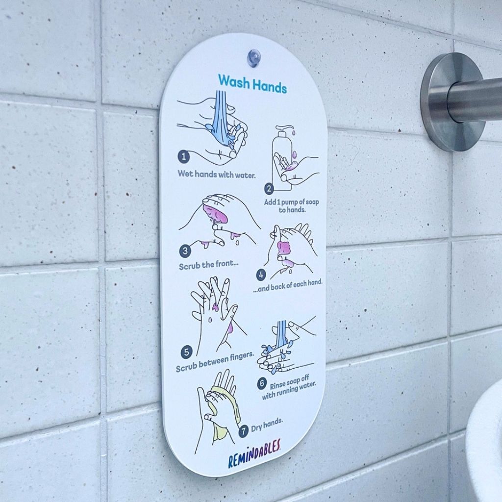 Wash Hands Hanger