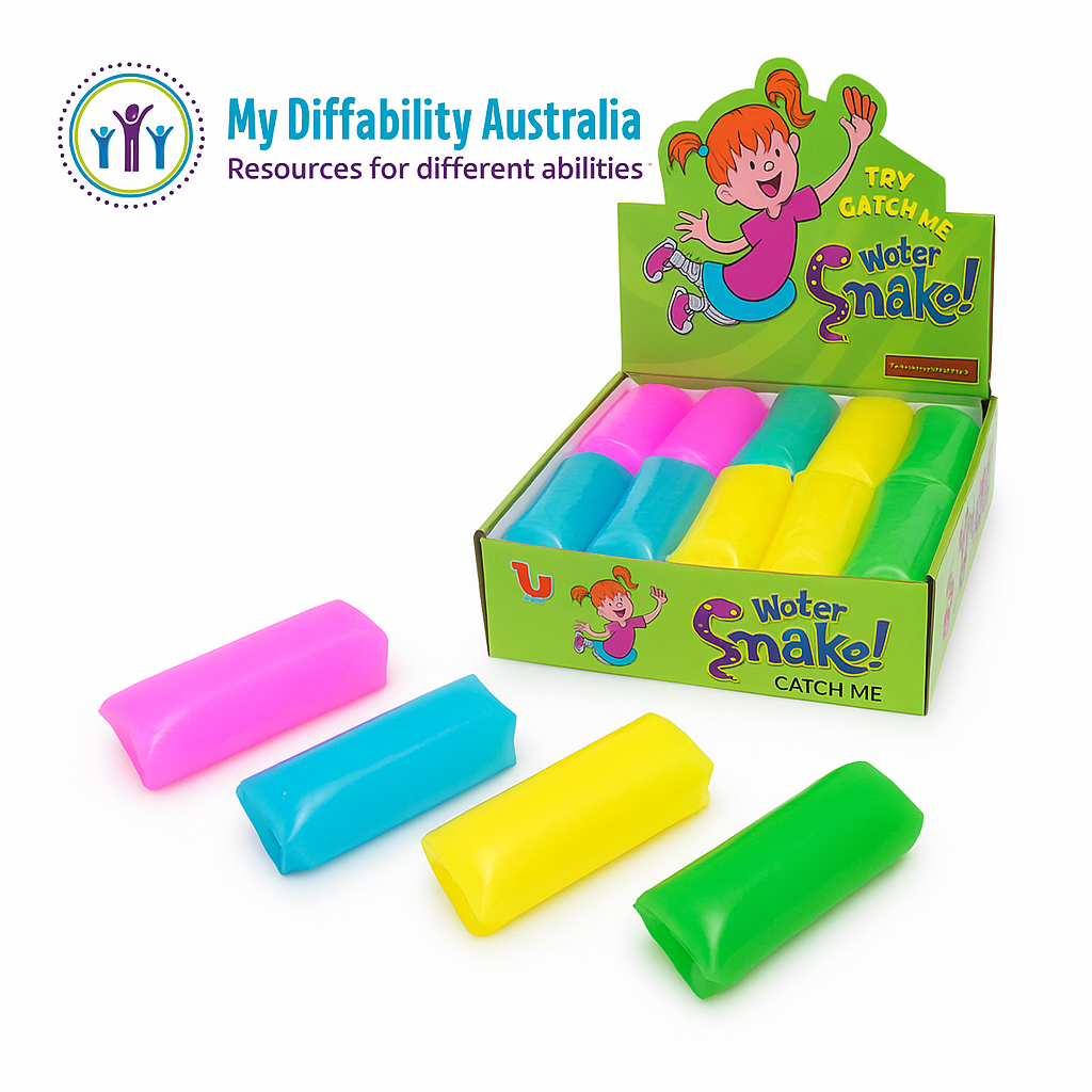 Water Snake Fidget Toy With Its Packaging