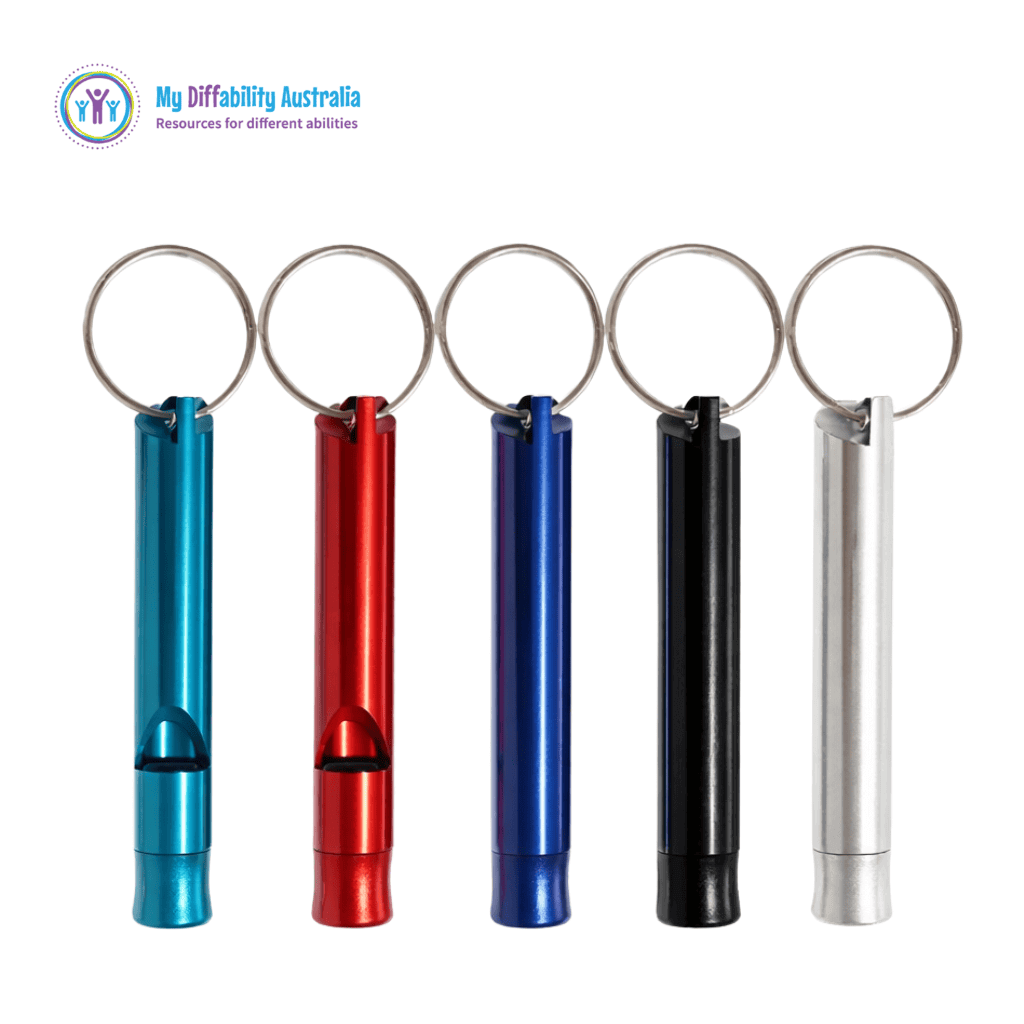 Whistle Keychain Respiration Tool
