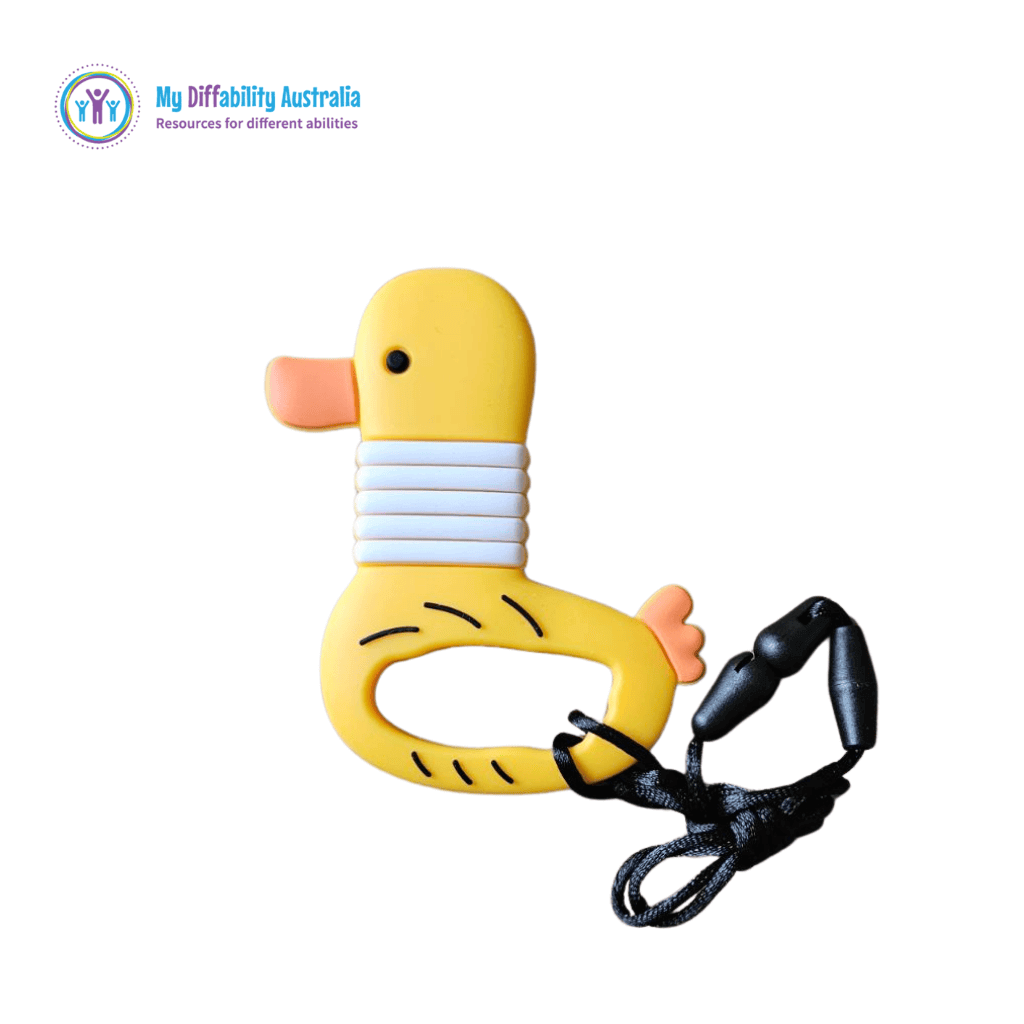 Yellow Duck Sensory Chew Variety Pack Set of 6 Yellow Chewy Tools