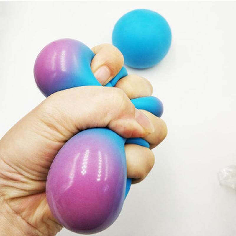 Zoom In Colour Change Squeeze Ball