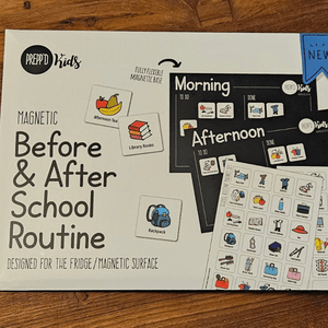 Before & After School Routine Chart Set - My Diffability Australia