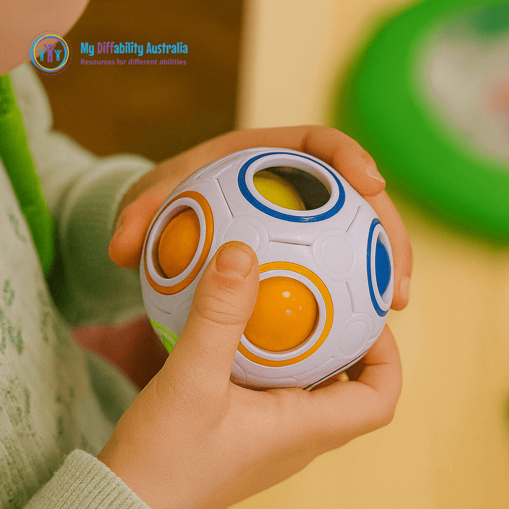 Zoom In View Magic Sphere Ball Puzzle