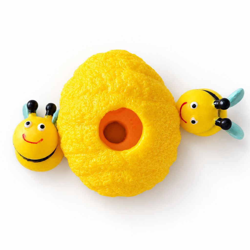 Zoom In View of Bumble Bees in Hive Fidget