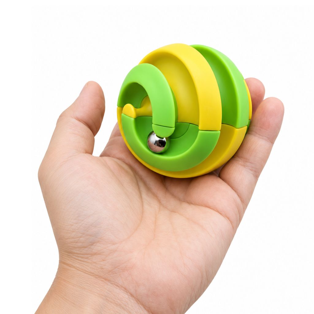 Zoom In View of Infinite Loop Fidget Ball