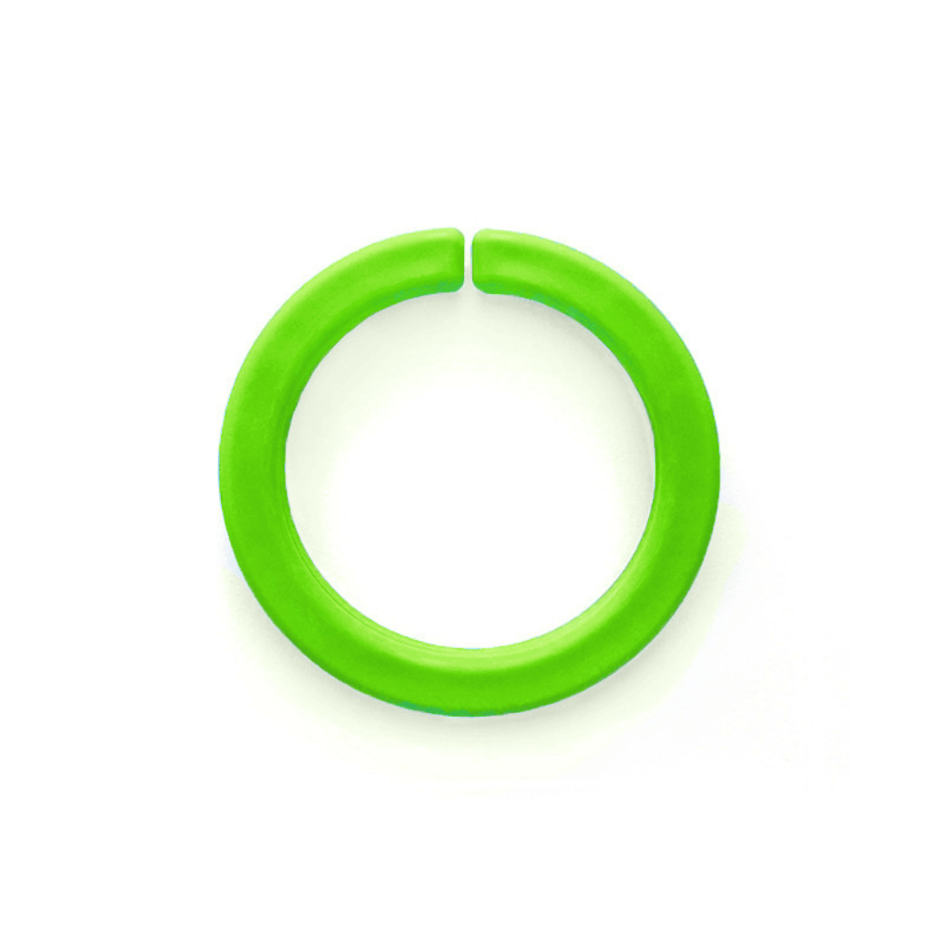 ark chewable bangle bracelet small xt lime green