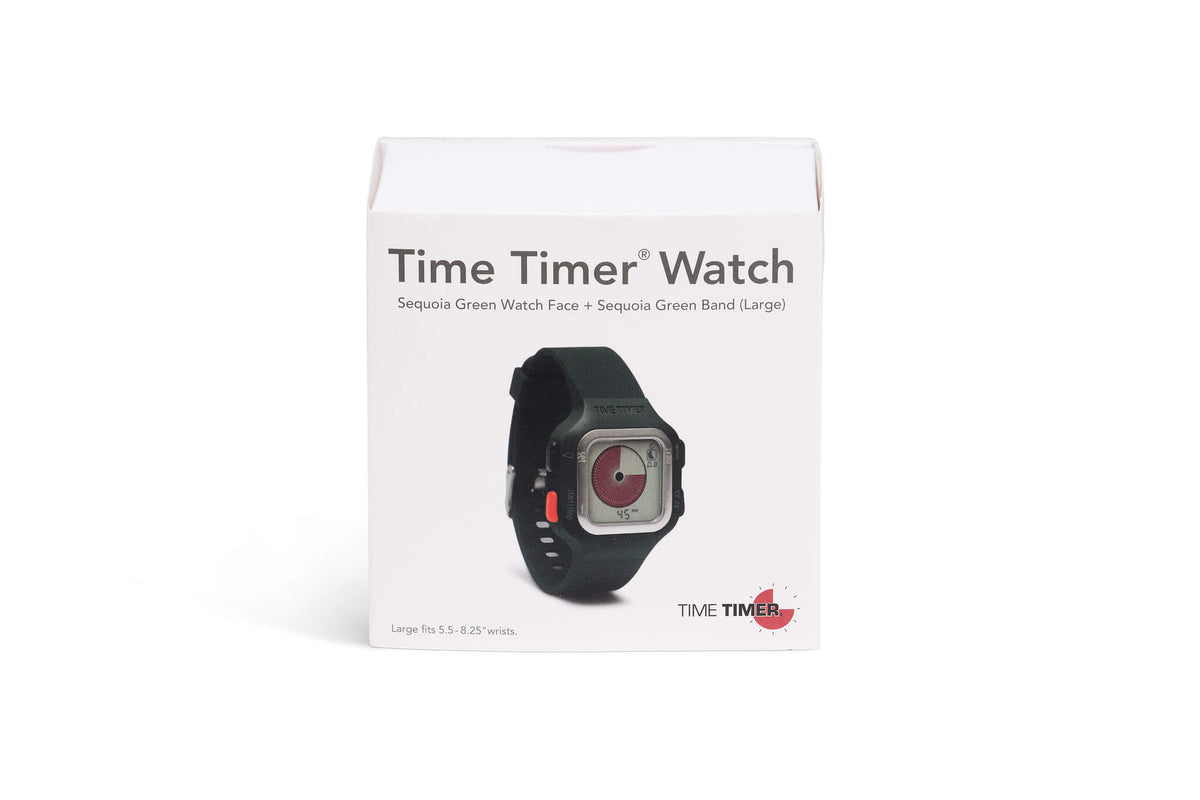 box of time timer watch green