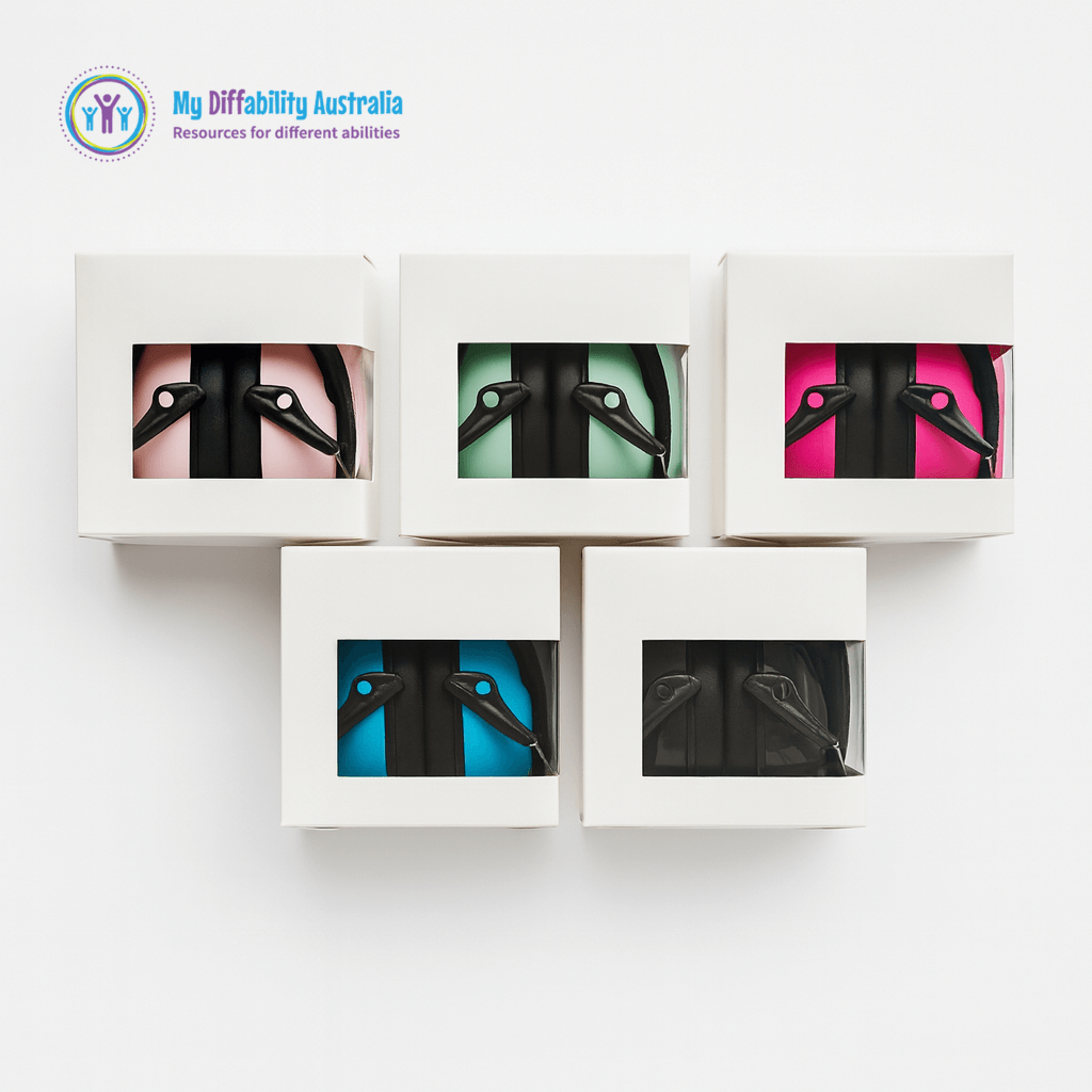 Different Ear Defender Noise Cancelling Ear Muffs In Boxes