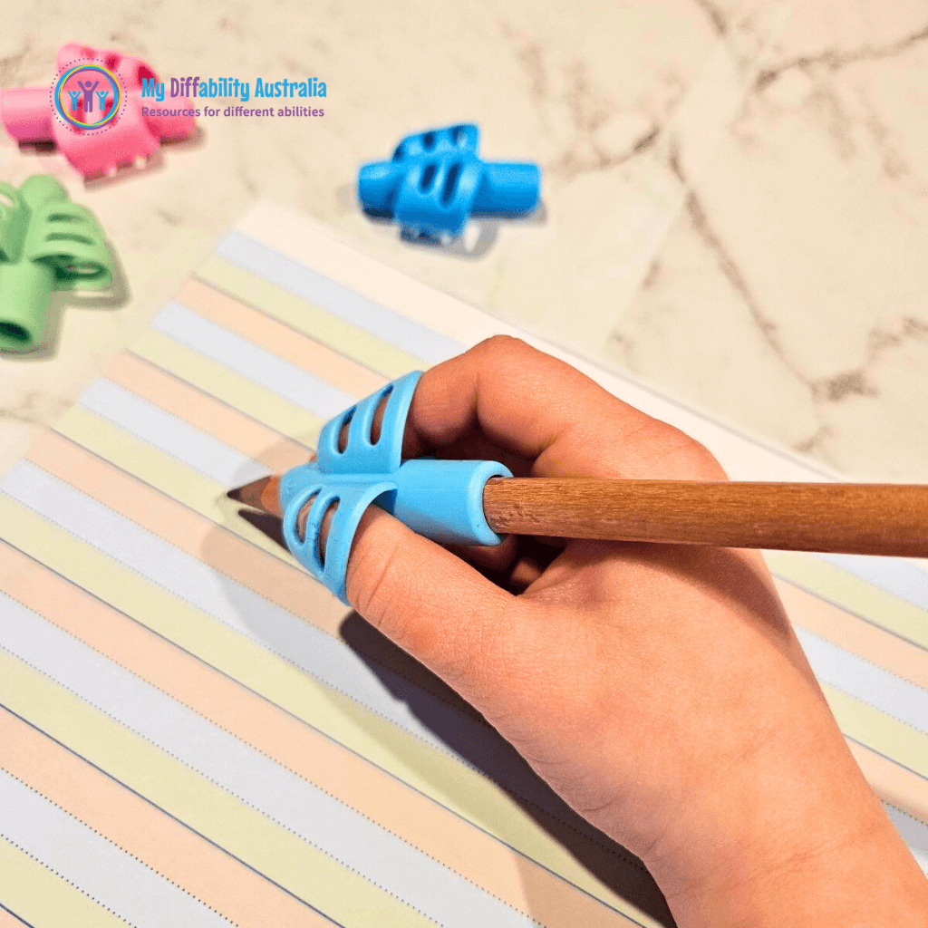 lifestyle image two finger pencil grip