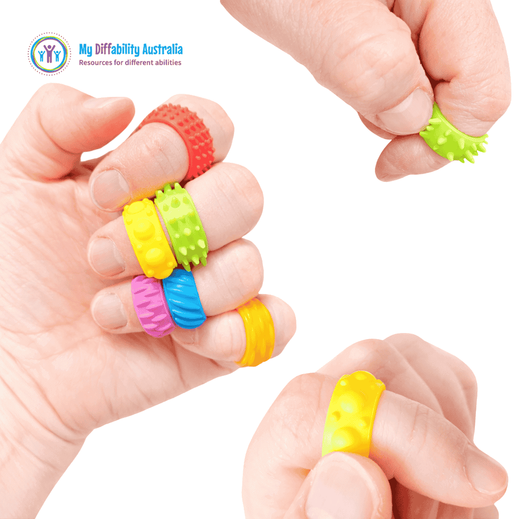 picky fingers fidget rings