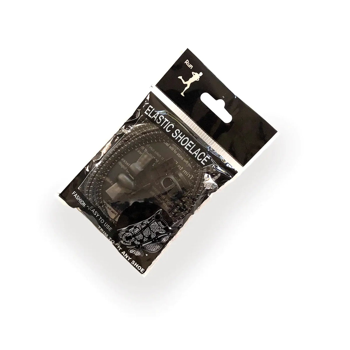 Black Shoe Lace In a Packaging