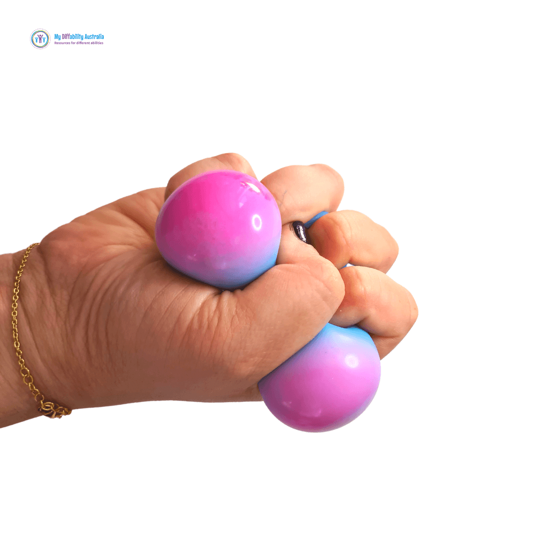 Colour Change Squeeze Ball Tactile Input