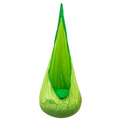 Green Kids Hanging Tear Drop Pod