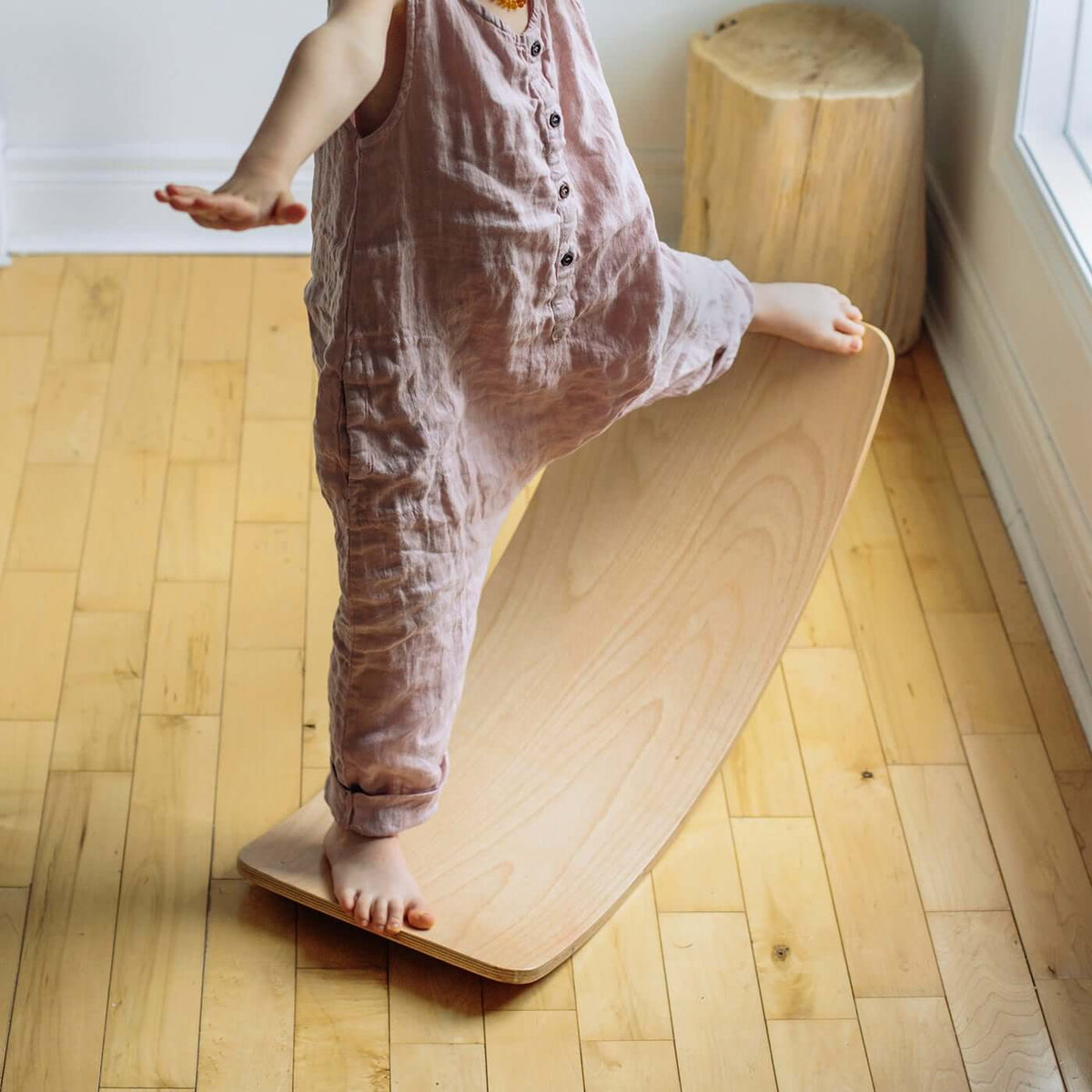Kinderboard Natural Wobble Board