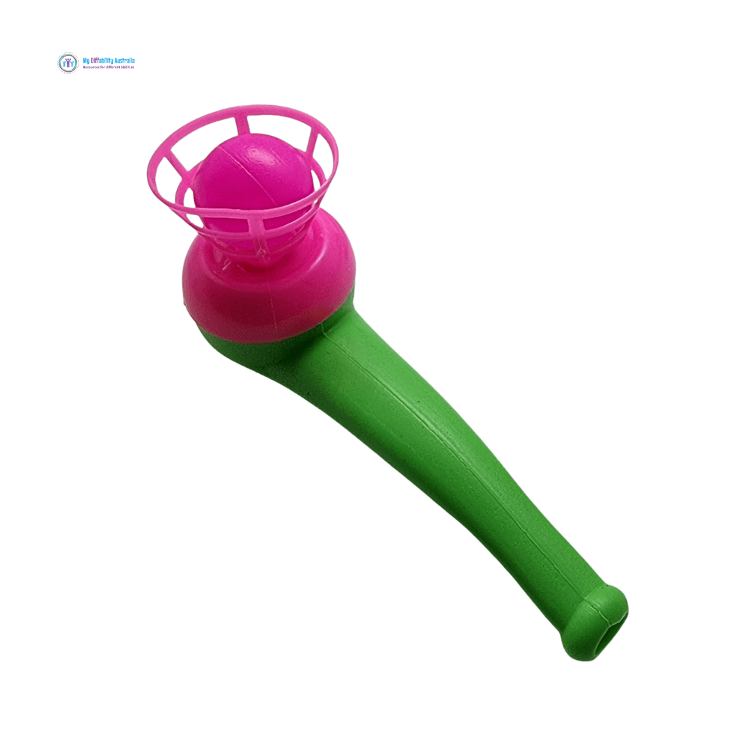 Magic Ball Blowing Pipe Sensory Tools