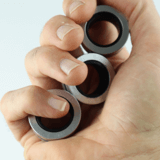Magnetic Fidget Ring In Hand Manipulation