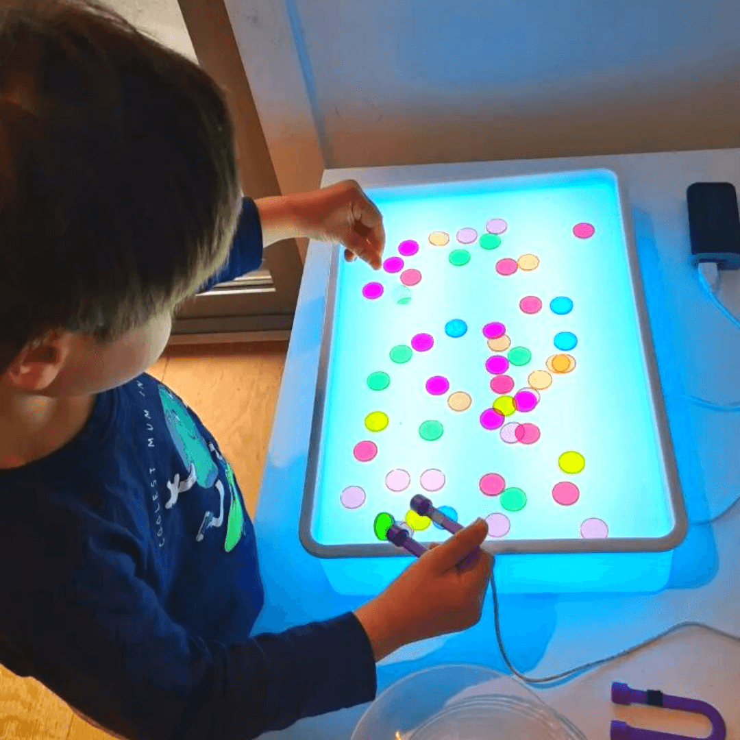 Messy Play Light Box Visual And Sight