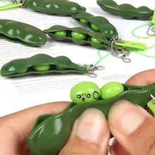 Pea pod top sensory toy