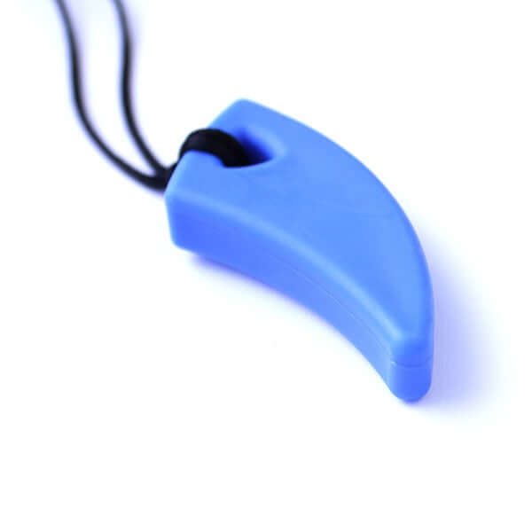 Saber Tooth Chew Necklace XXT Blue