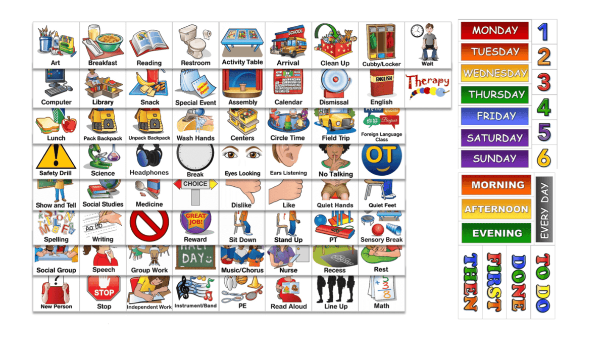 SchKIDules  Communication Visual Support