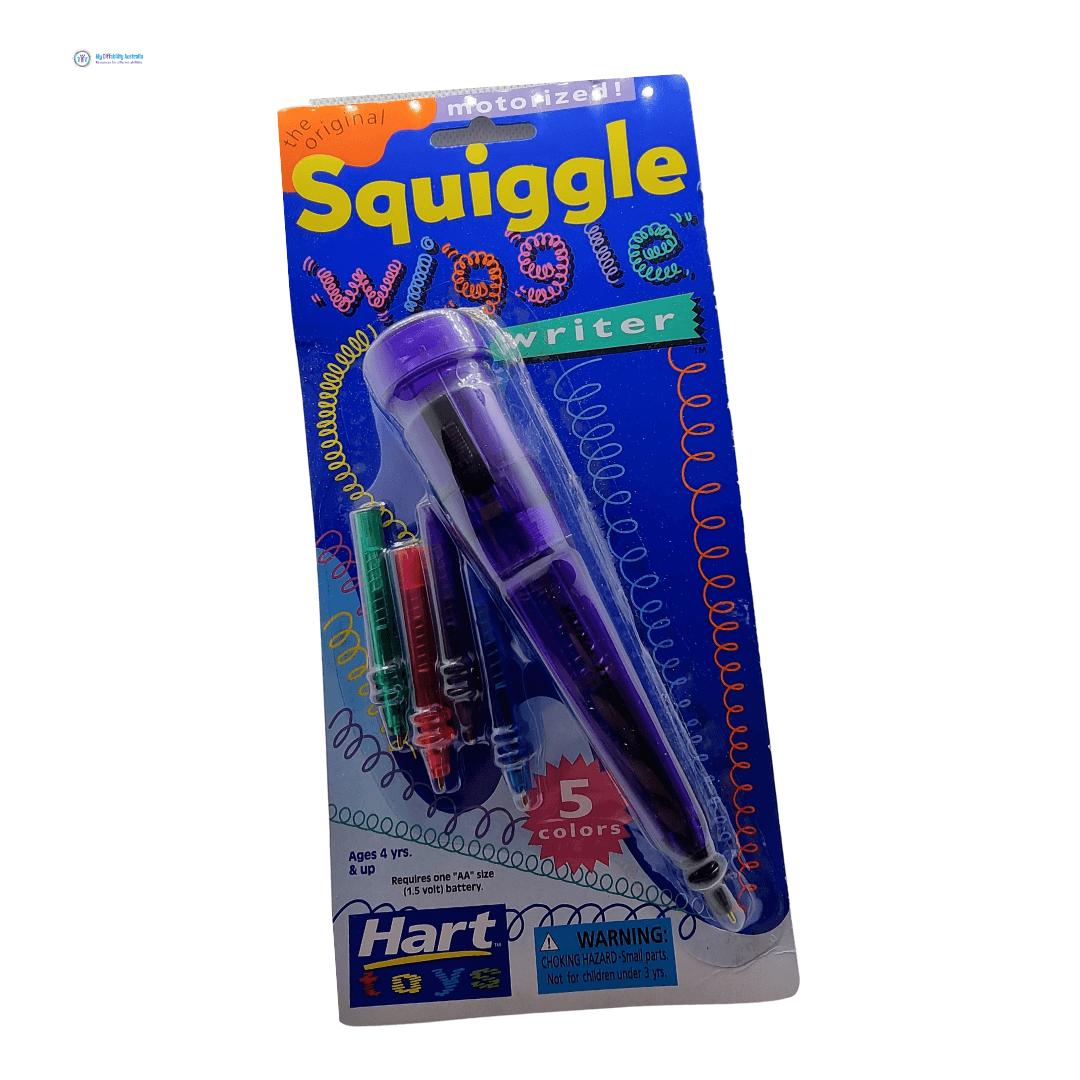 Squiggle Wiggle Writer Pen Purple