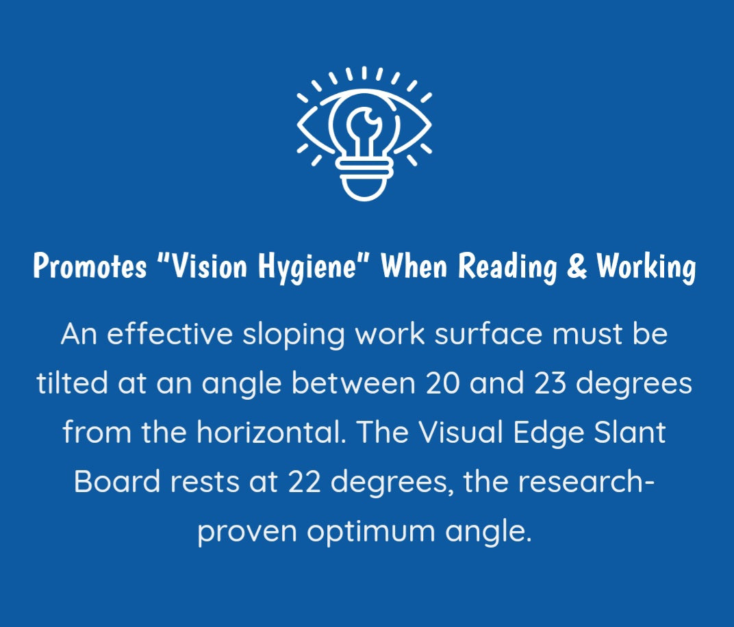 visual edge slantboard information
