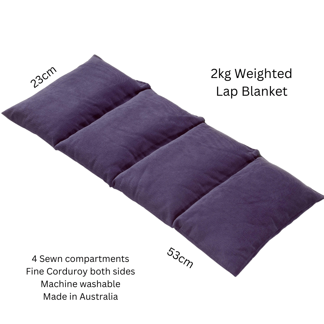 Weighted Lap Blankets I Hand Made I My Diffability Australia My