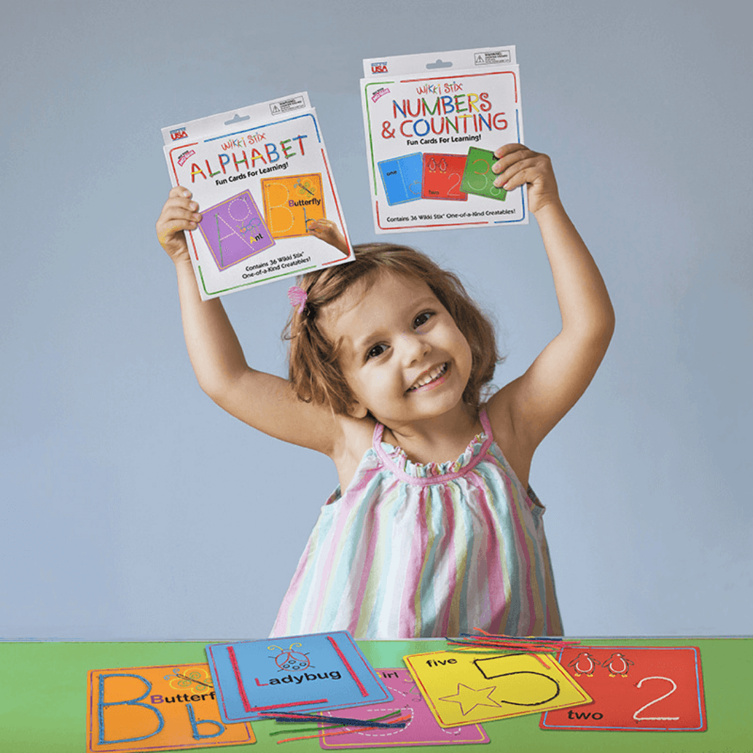 Wikki Stix Alphabet Card Set Fine Motor