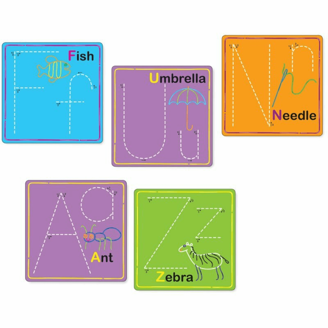 Wikki Stix Alphabet Card Set Motor Skills