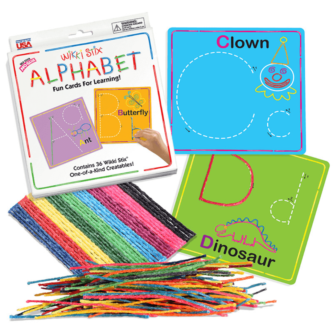 Wikki Stix Alphabet Card Set Proprioceptive Input