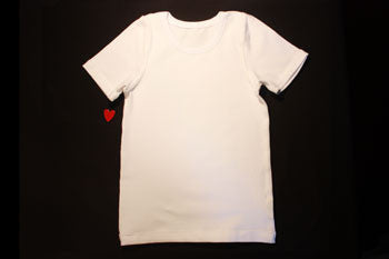 Calming Clothing Short Sleeve Tshirt (White)