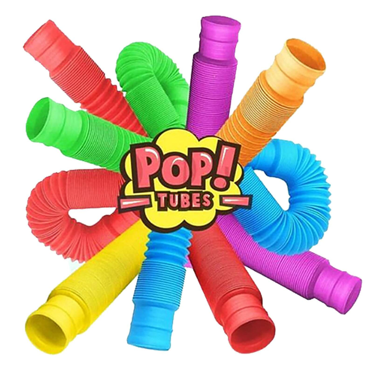 pop tube different colour and shapes
