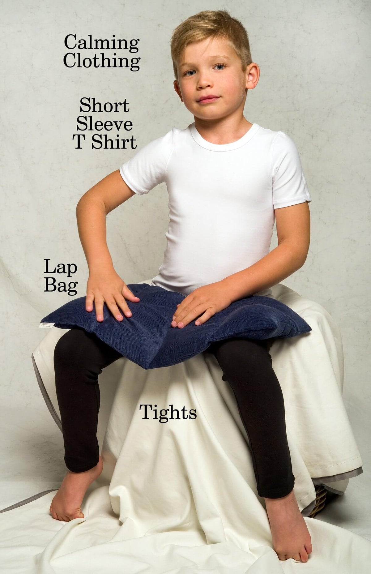 weighted lap blanket therapy tool
